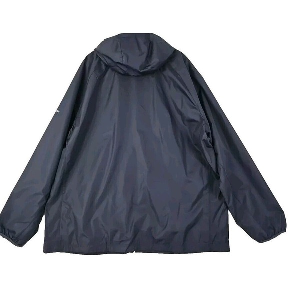 STARTER ~Men's 2XL 50-52~ Gray/Yellow Full Zip Windbreaker Lightweight Jacket. - Picture 4 of 9